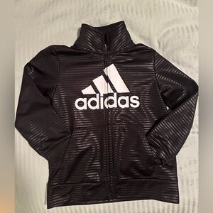 Adidas Kids Black and White Jacket